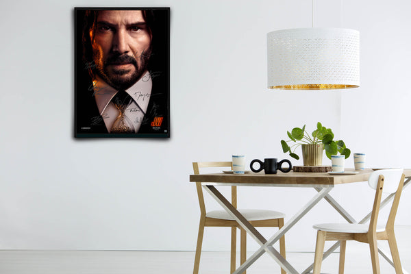 John Wick: Chapter 4 Signed Poster with COA
