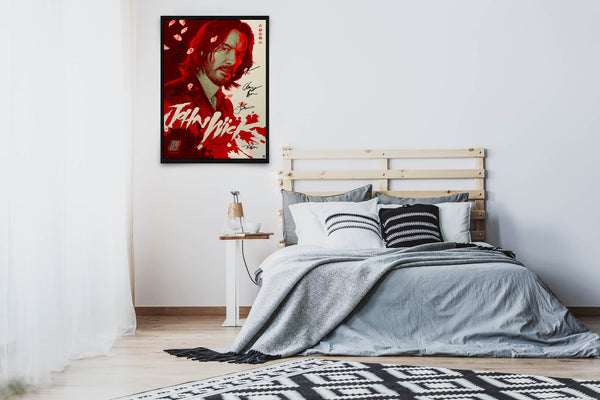 John Wick: Chapter 4 Signed Poster with COA