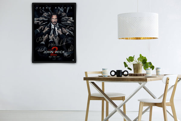 John Wick: Chapter 2 Signed Poster with COA