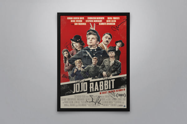 Jojo Rabbit Signed Poster with COA