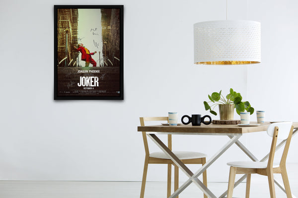 Joker Signed Poster with COA