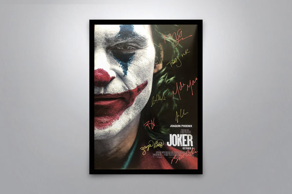 Joker Signed Poster with COA
