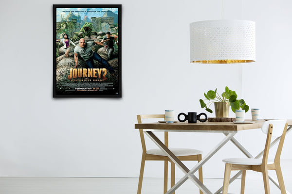 Journey 2: The Mysterious Island Signed Poster with COA