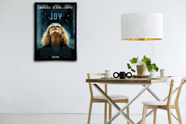 Joy Signed Poster with COA