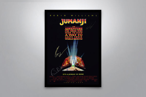 Jumanji - Signed Poster + COA