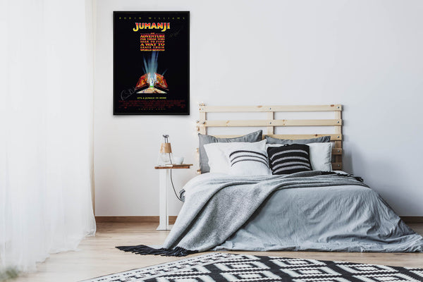 Jumanji Signed Poster with COA
