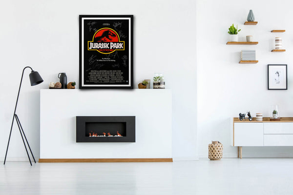 Jurassic Park Signed Poster with COA