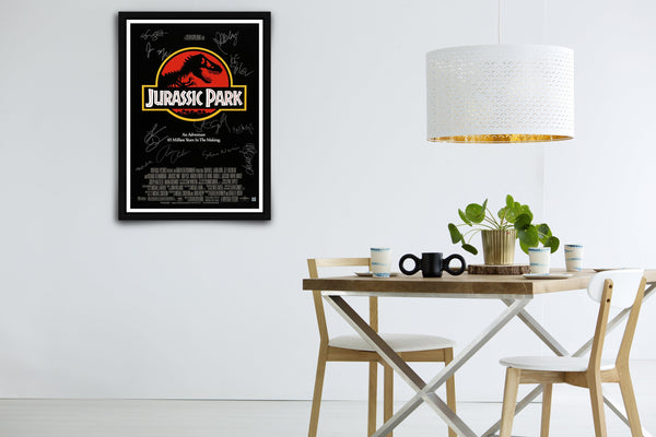 JURASSIC PARK - Signed Poster + COA