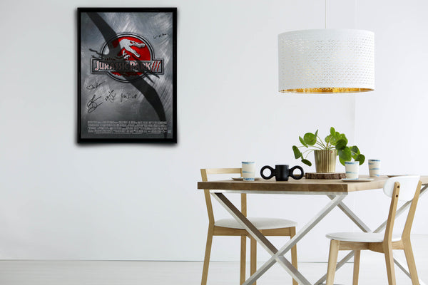 Jurassic Park III Signed Poster with COA
