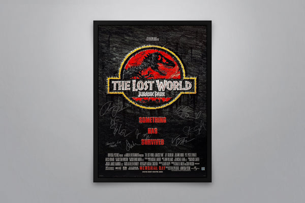 The Lost World: Jurassic Park Signed Poster with COA