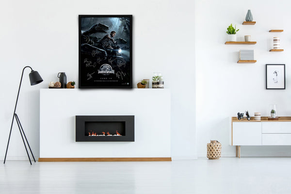 Jurassic World Signed Poster with COA