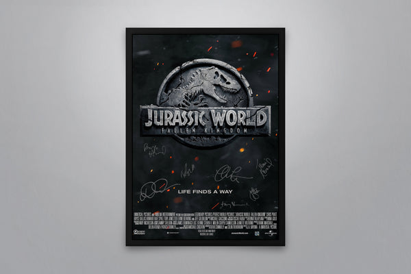 Jurassic World: Fallen Kingdom - Signed Poster + COA