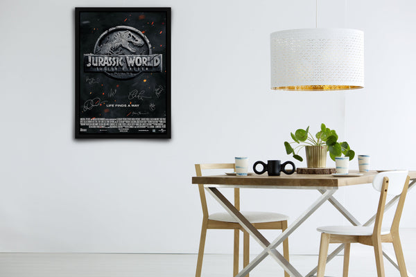 Jurassic World: Fallen Kingdom Signed Poster with COA