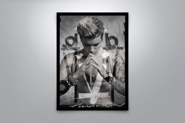 Justin Bieber: Purpose Signed Poster with COA