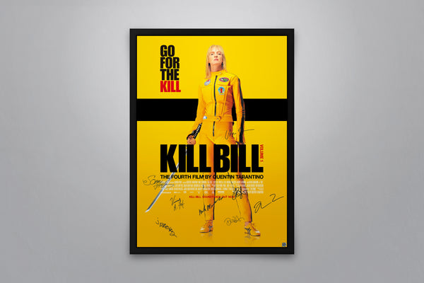 Kill Bill Signed Poster with COA