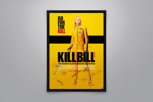 Kill Bill Signed Poster with COA