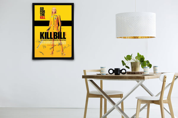 Kill Bill Signed Poster with COA