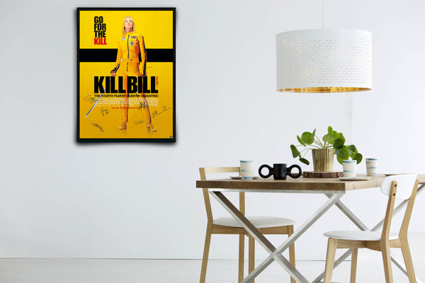 Kill Bill Signed Poster with COA