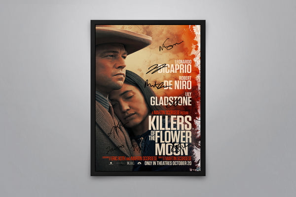Killers of the Flower Moon - Signed Poster + COA