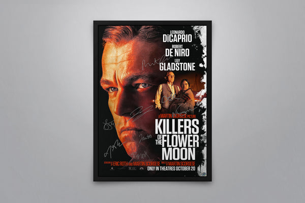 Killers of the Flower Moon - Signed Poster + COA