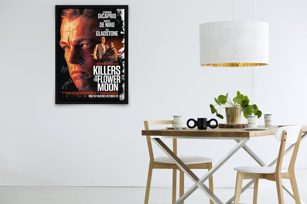 Killers of the Flower Moon - Signed Poster + COA