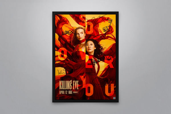 Killing Eve Signed Poster with COA