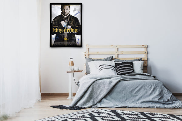 King Arthur: Legend of the Sword Signed Poster with COA