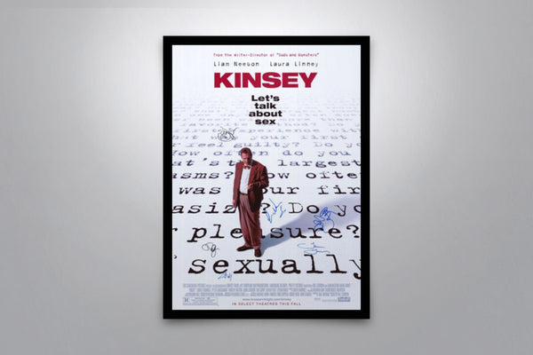 Kinsey Signed Poster with COA