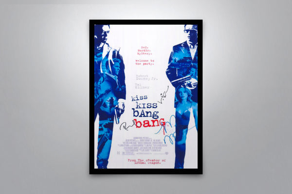 Kiss Kiss Bang Bang - Signed Poster + COA