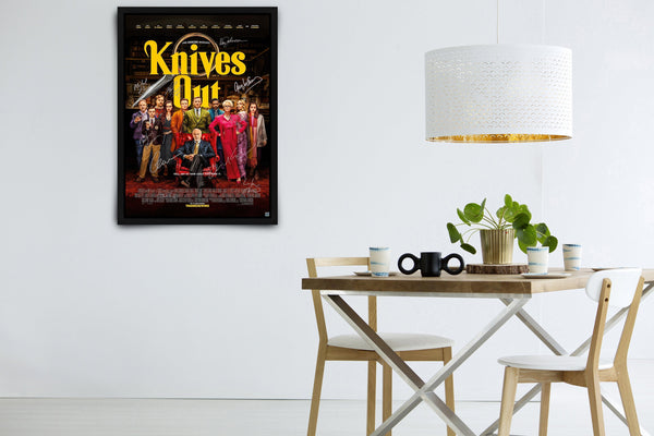 Knives Out - Signed Poster + COA