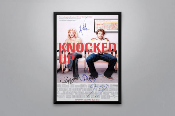 Knocked Up Signed Poster with COA