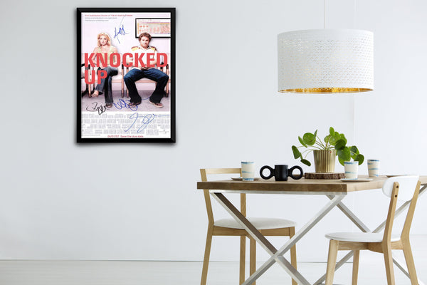 Knocked Up Signed Poster with COA