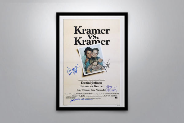 Kramer vs. Kramer Signed Poster with COA