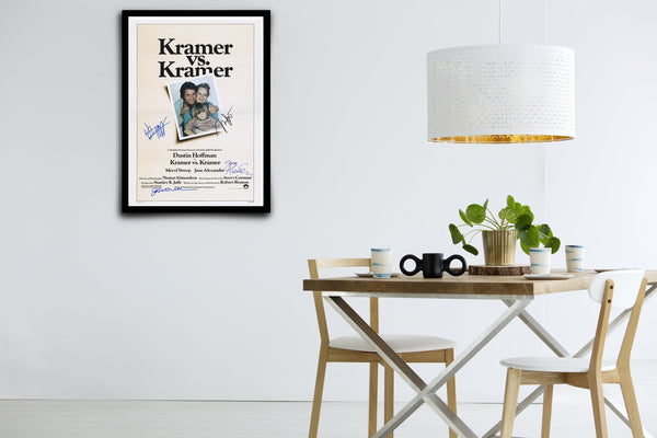 Kramer vs. Kramer Signed Poster with COA
