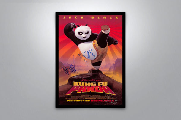 Kung Fu Panda Signed Poster with COA