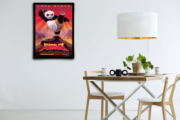 Kung Fu Panda Signed Poster with COA