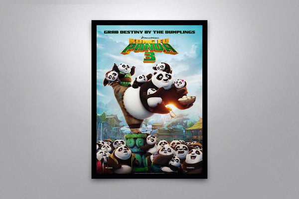 Kung Fu Panda 3 Signed Poster with COA