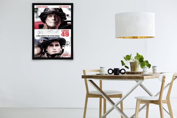 Ladder 49 Signed Poster with COA