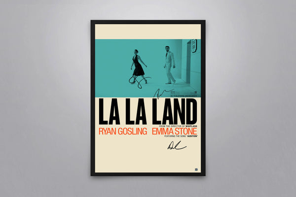 La La Land Signed Poster with COA