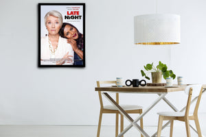 Late Night Signed Poster with COA