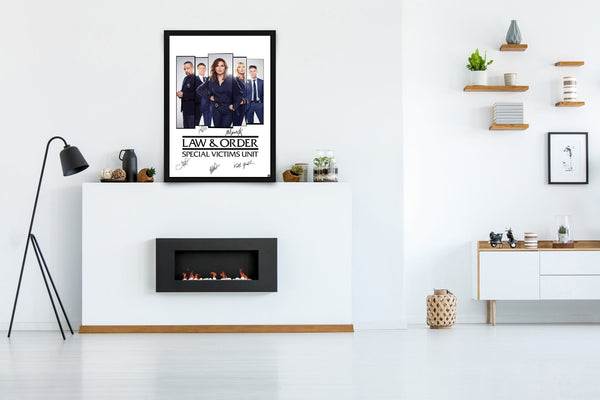 Law & Order: Special Victims Unit Signed Poster with COA