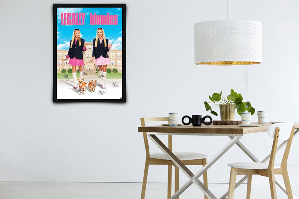 Legally Blondes Signed Poster with COA