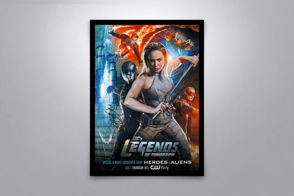 Legends of Tomorrow Signed Poster with COA