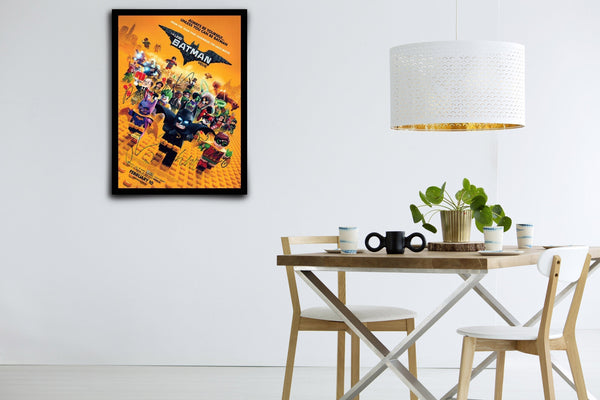 The Lego Batman Movie  Signed Poster with COA