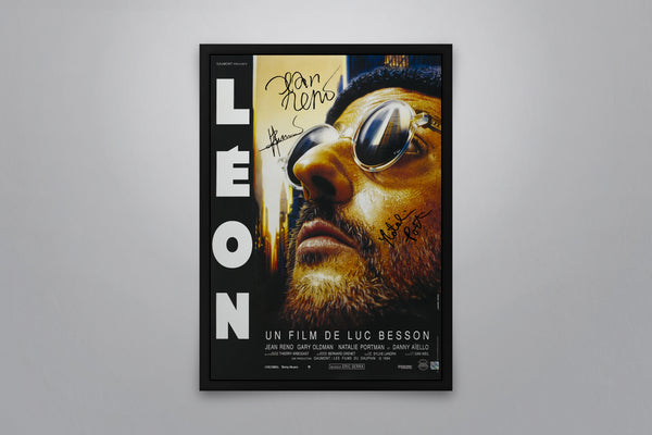 Leon The Professional  Signed Poster with COA
