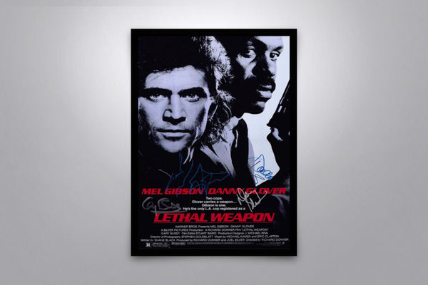 Lethal Weapon Signed Poster with COA