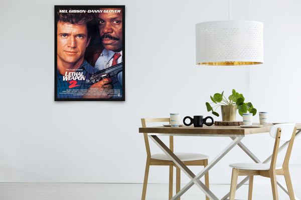 Lethal Weapon 2 Signed Poster with COA