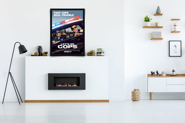 Let's Be Cops Signed Poster with COA