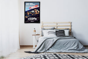 Let's Be Cops Signed Poster with COA