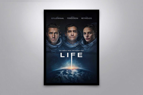 Life Signed Poster with COA